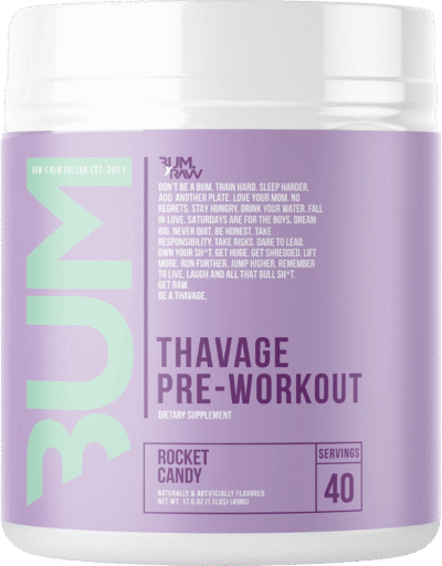 RAW CBUM Thavage Pre-Workout - 40 servings - Afbeelding 7