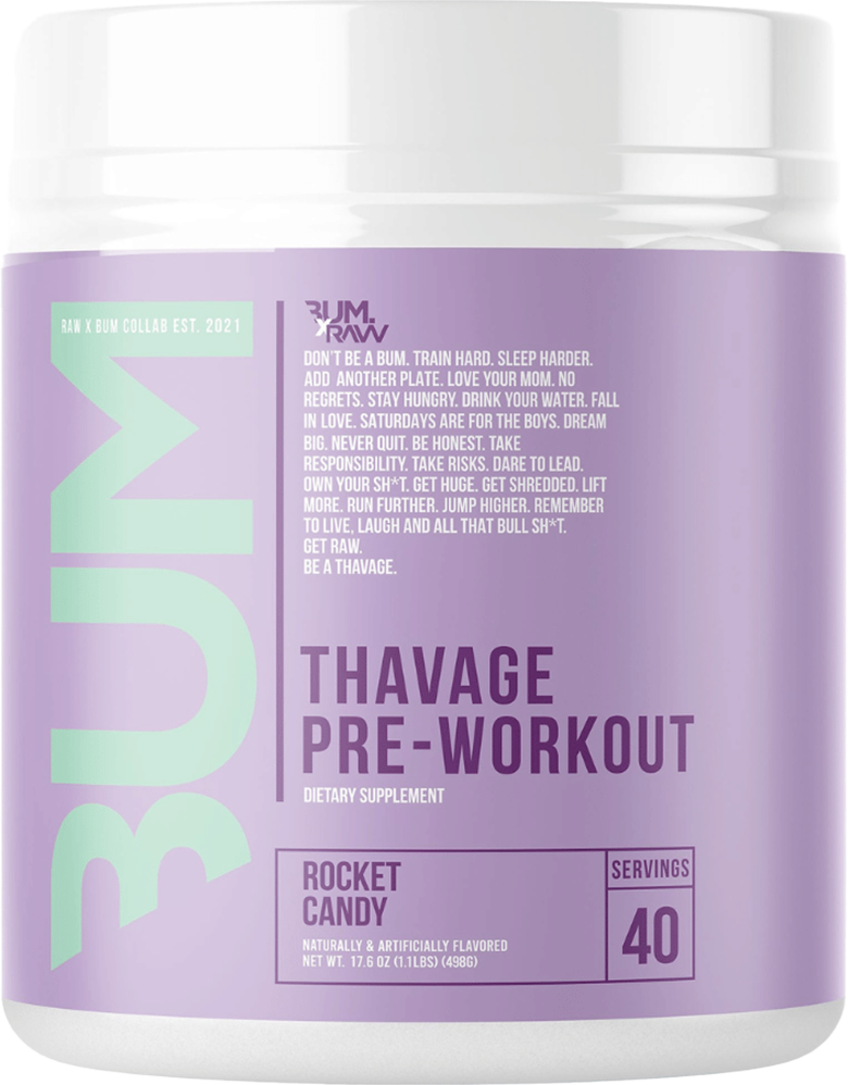 RAW CBUM Thavage Pre-Workout - 40 servings - Afbeelding 7