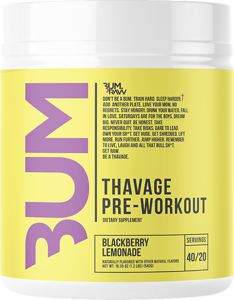 RAW CBUM Thavage Pre-Workout - 40 servings - Afbeelding 3