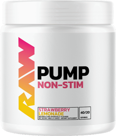 RAW Pump Non-Stim Pre-Workout - 40 servings - Afbeelding 3