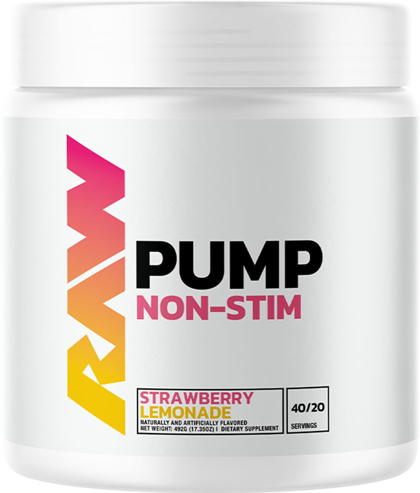 RAW Pump Non-Stim Pre-Workout - 40 servings - Afbeelding 3