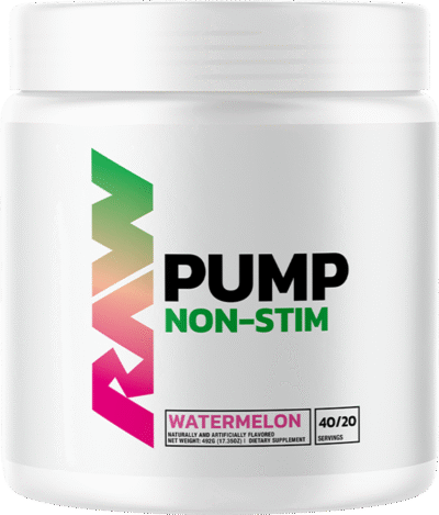 RAW Pump Non-Stim Pre-Workout - 40 servings - Afbeelding 4