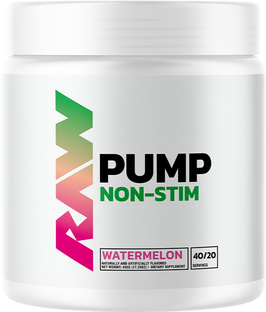 RAW Pump Non-Stim Pre-Workout - 40 servings - Afbeelding 4