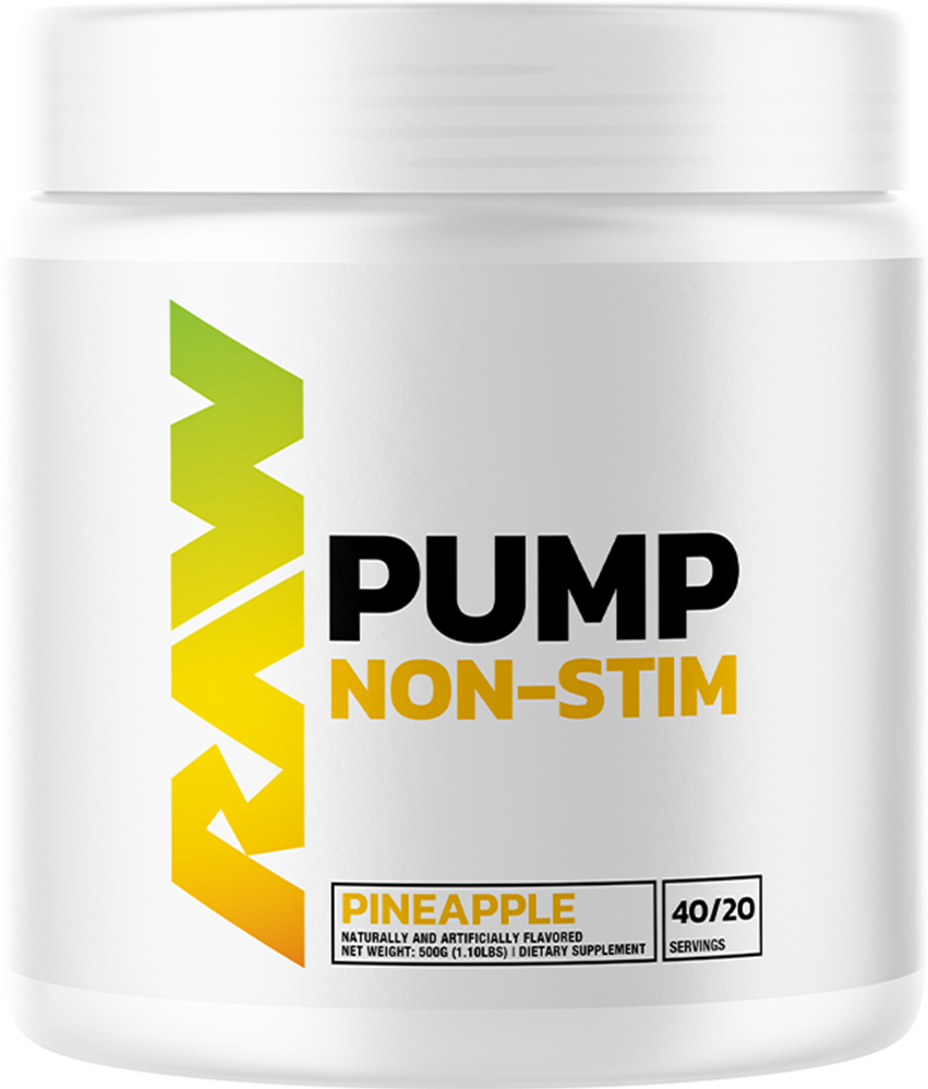 RAW Pump Non-Stim Pre-Workout - 40 servings - Afbeelding 2