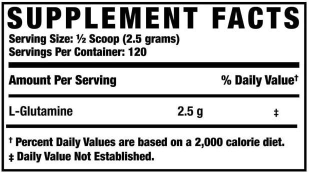 Glutamine XS - Afbeelding 2