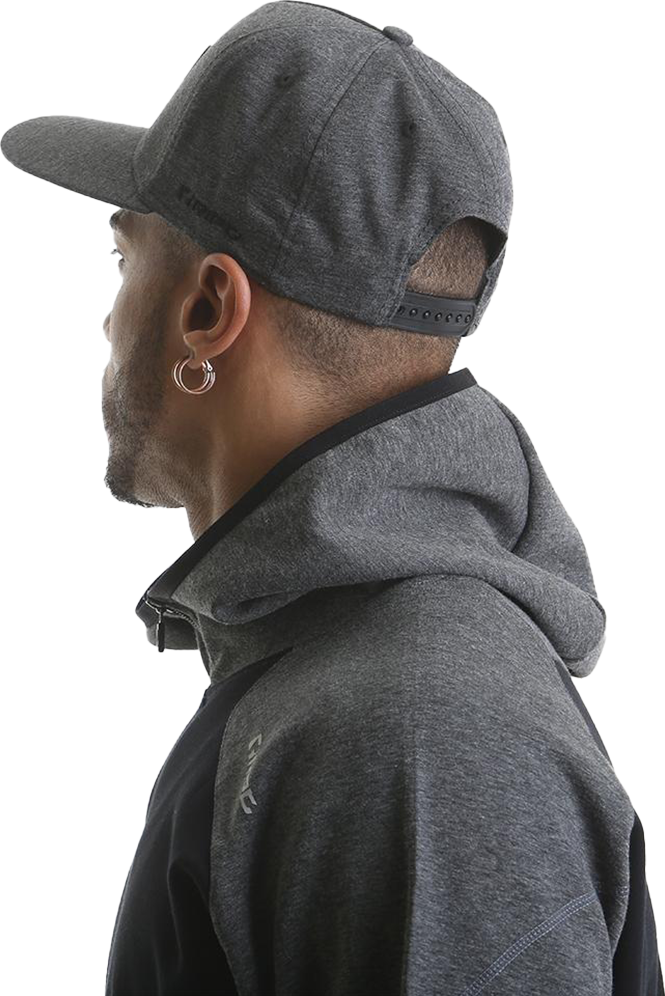 RCHAT724 Ript Snapback Hat – Grey Marl - Afbeelding 3