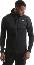 RCJKT739 Mens Hooded Zip Jacket – Black