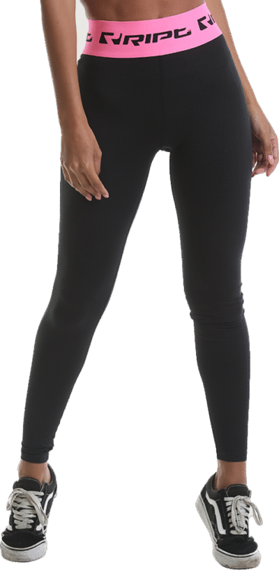 RCLPNT718 Ladies Waist Legging – Pink