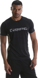 Mens Contrast Shirt – Black