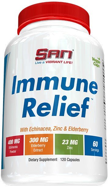 SAN Immune Relief - 120 veg caps