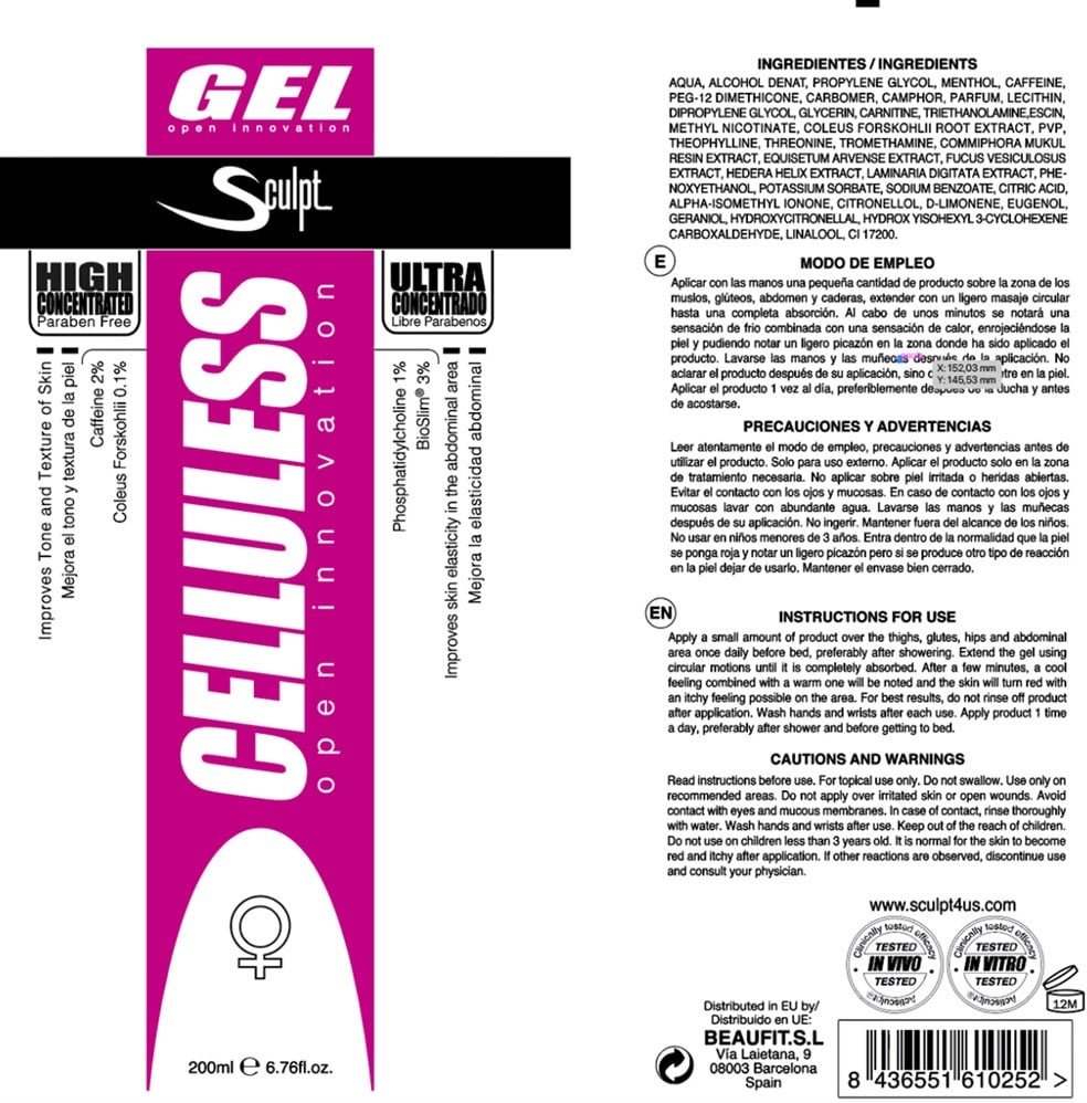 Celluless – 50 ml - Afbeelding 2