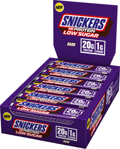 Snickers HiProtein Low Sugar - 12 x  - Dark Chocolate