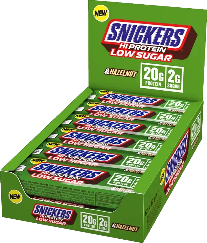 Snickers HiProtein Low Sugar - 12 x  - Hazelnut