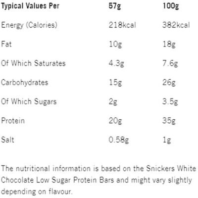 Snickers HiProtein Low Sugar Bar - 12 x  - Original - Afbeelding 3