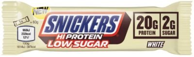 Snickers HiProtein Low Sugar Bar - 12 x  - White - Afbeelding 2
