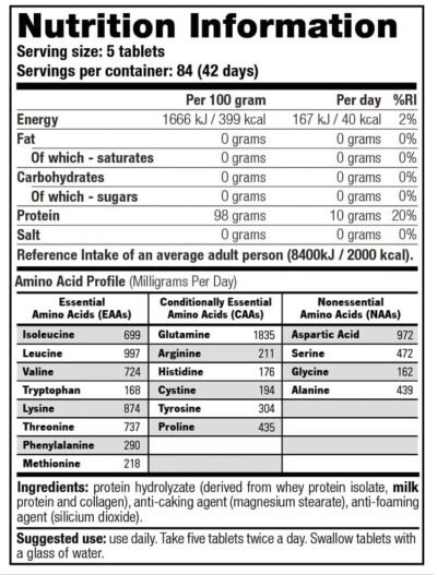 Amino Xplode 10.000 – 420 tabs - Afbeelding 2