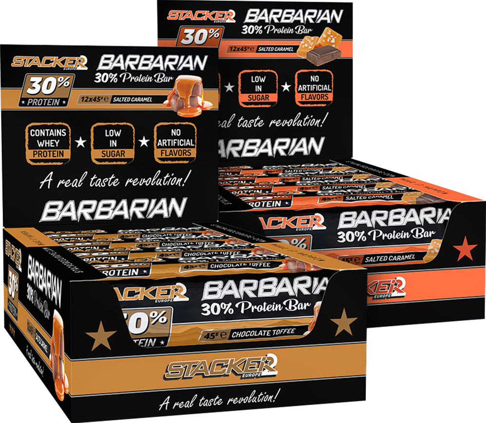 Barbarian 30% Protein Bar – 12 x