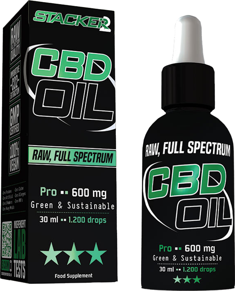 CBD Oil Pro – 600 mg RAW – 30 ml