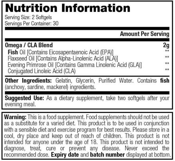 Omega 3 – 2000 – 60 caps - Afbeelding 2