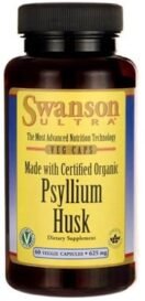 SW Psyllium Husk Certified Organic – 60 veg caps