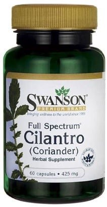 SW1112 Cilantro Coriander – 425mg – 60 caps