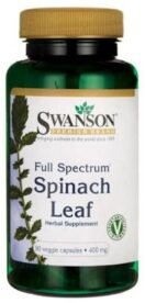 SW1402 Spinach Leaf – 400mg – 90 vegcaps