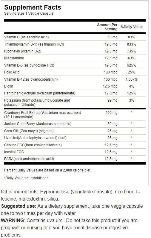 SWC101 Kidney Essentials – 60 veg caps - Afbeelding 2