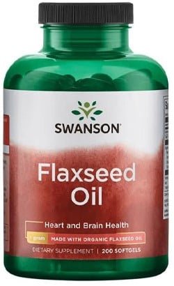 SWE002 Flaxseed Oil – 1000mg – 200 softels