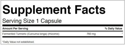 SWK019 Kyoto Fermented Tumeric – 30 caps - Afbeelding 2