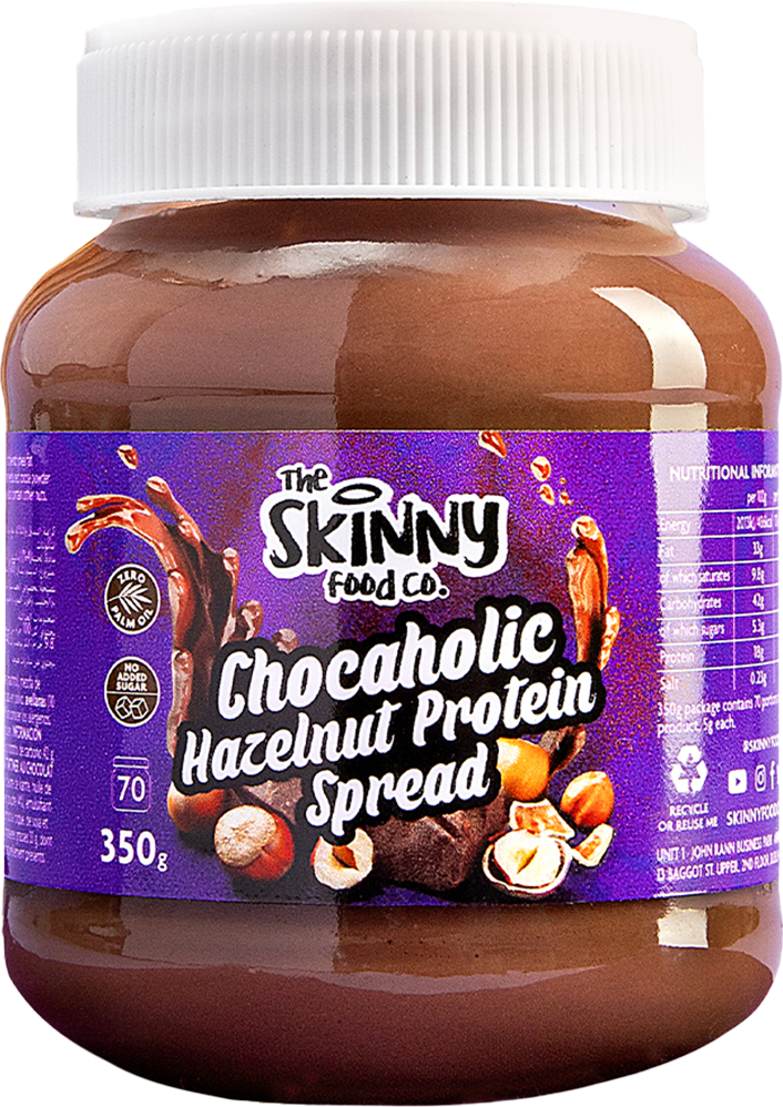 The Skinny Food Co Chocaholic Hazelnut Protein Spread