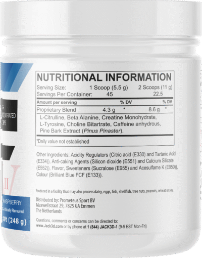 Jack3d Advanced Pre-workout - Afbeelding 5