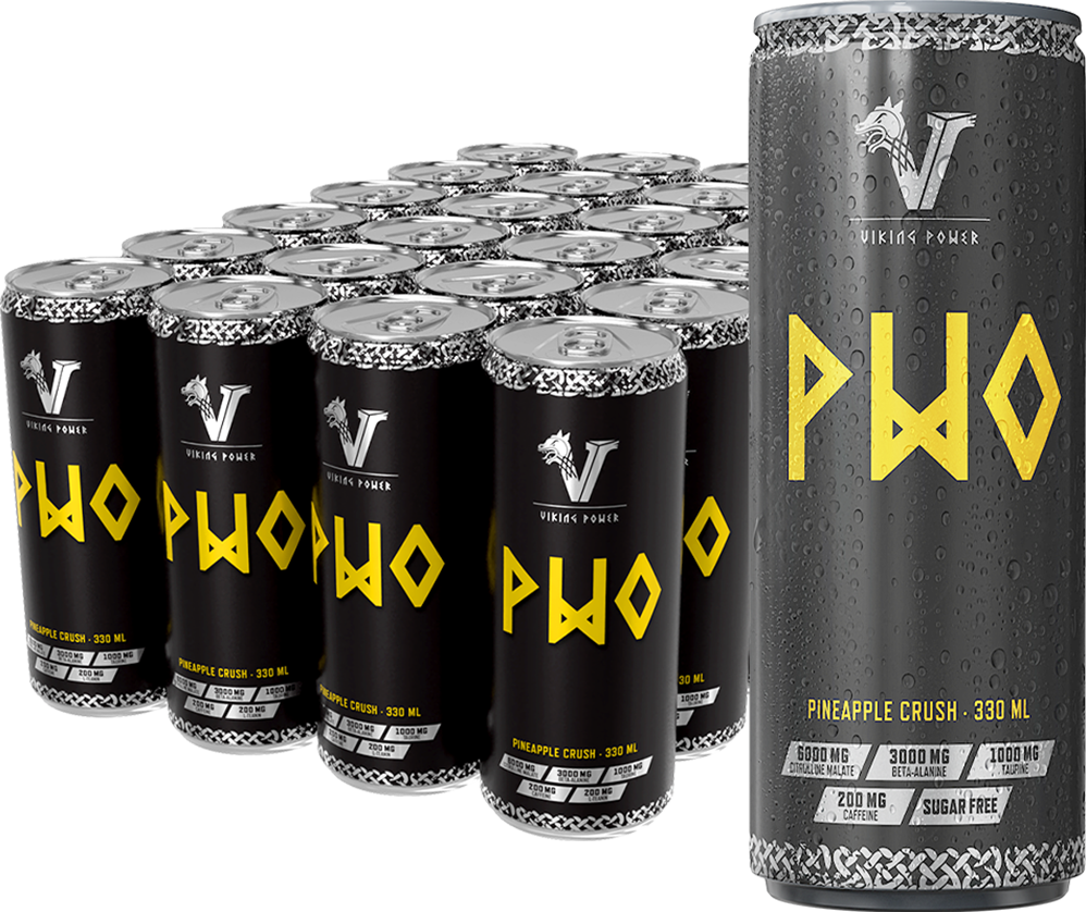 PWO Energy Drink – 24 x 330 ml - Afbeelding 3