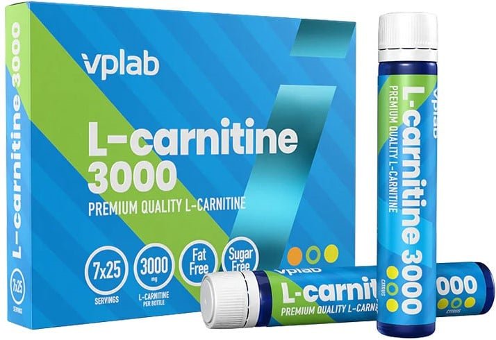 L-Carnitine 3000 – 7 x 25 ml Citrus