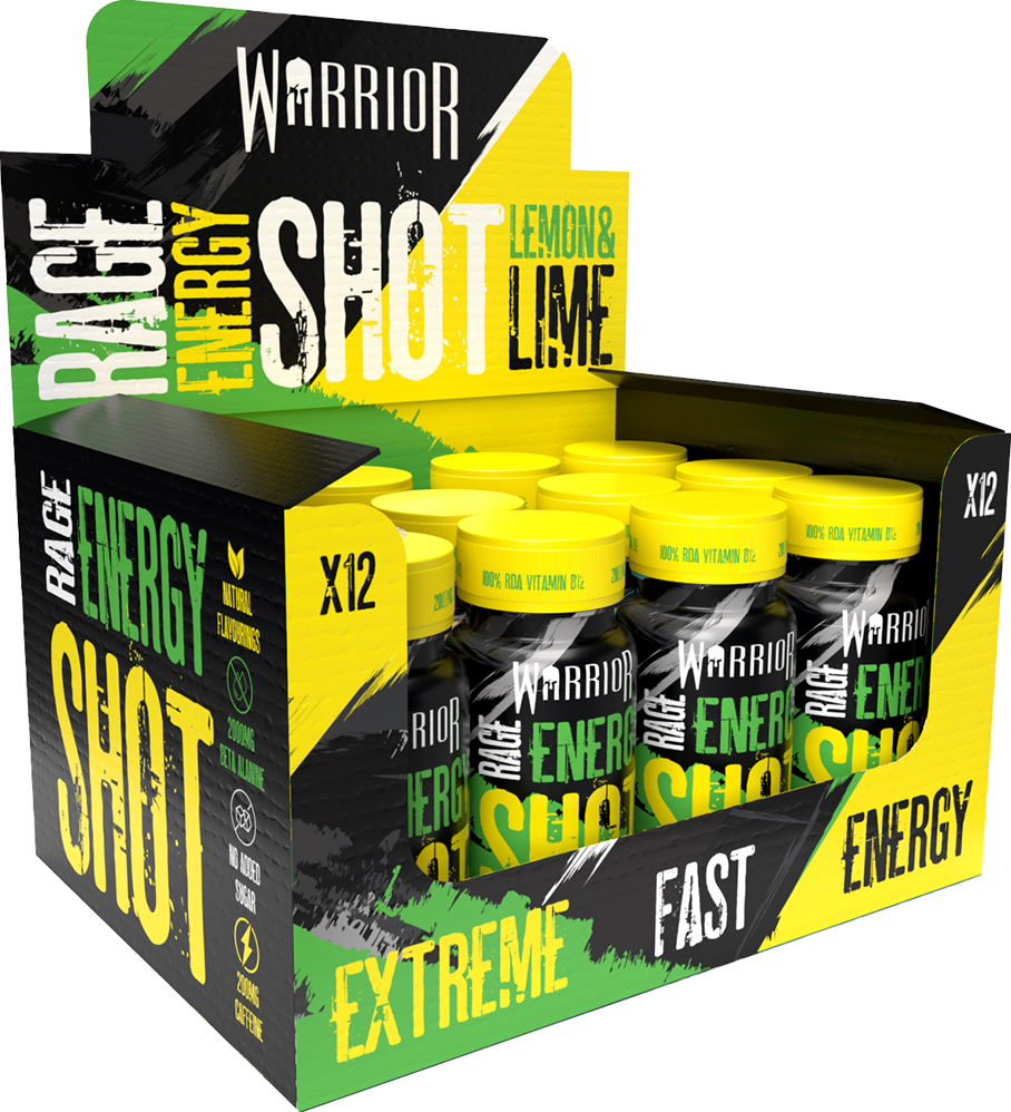 Rage Energy Shots – 12 x 60 ml - Afbeelding 4