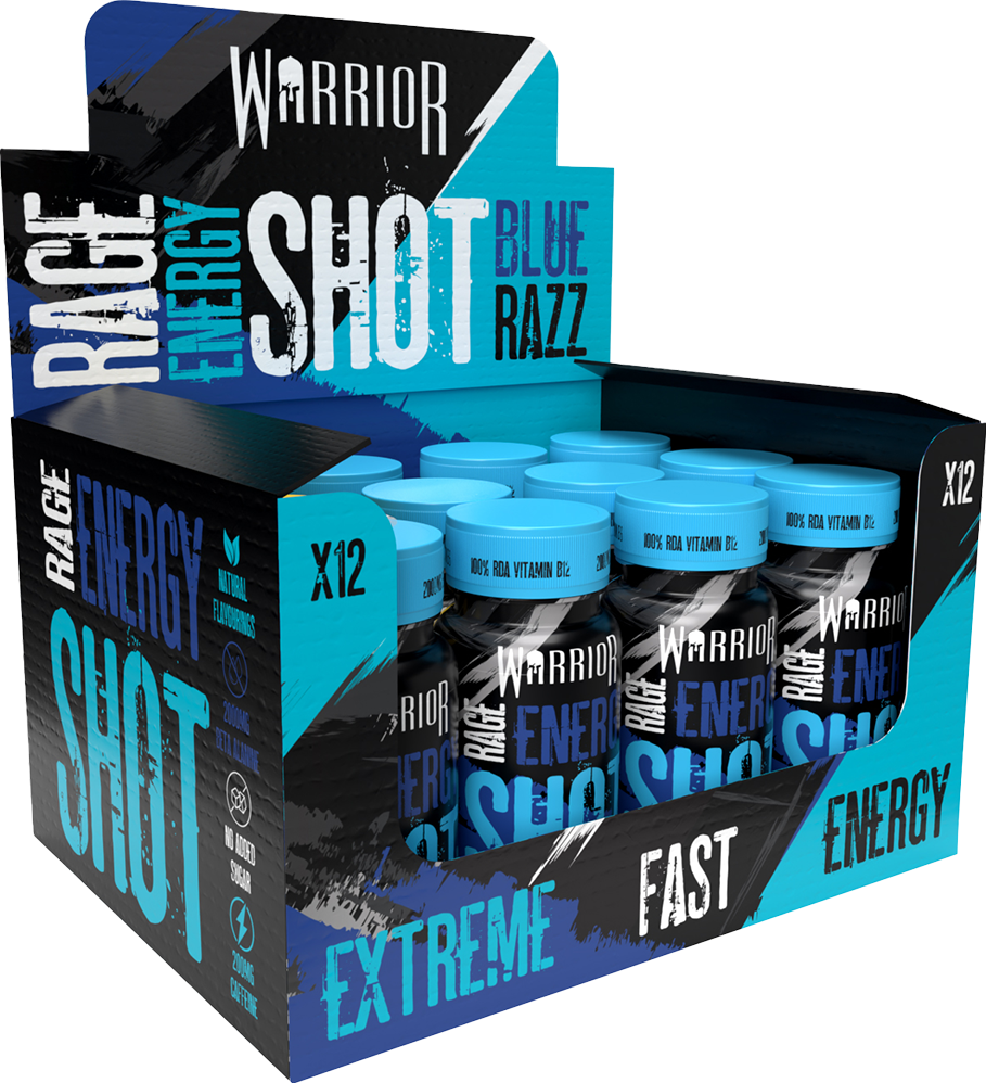 Rage Energy Shots – 12 x 60 ml - Afbeelding 5