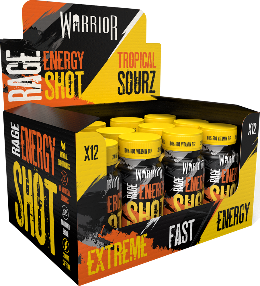 Rage Energy Shots – 12 x 60 ml - Afbeelding 2