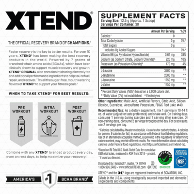 Original BCAA – 30 servings - Afbeelding 4