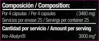 Labs Kre-Alkalyn – 100 caps - Afbeelding 2
